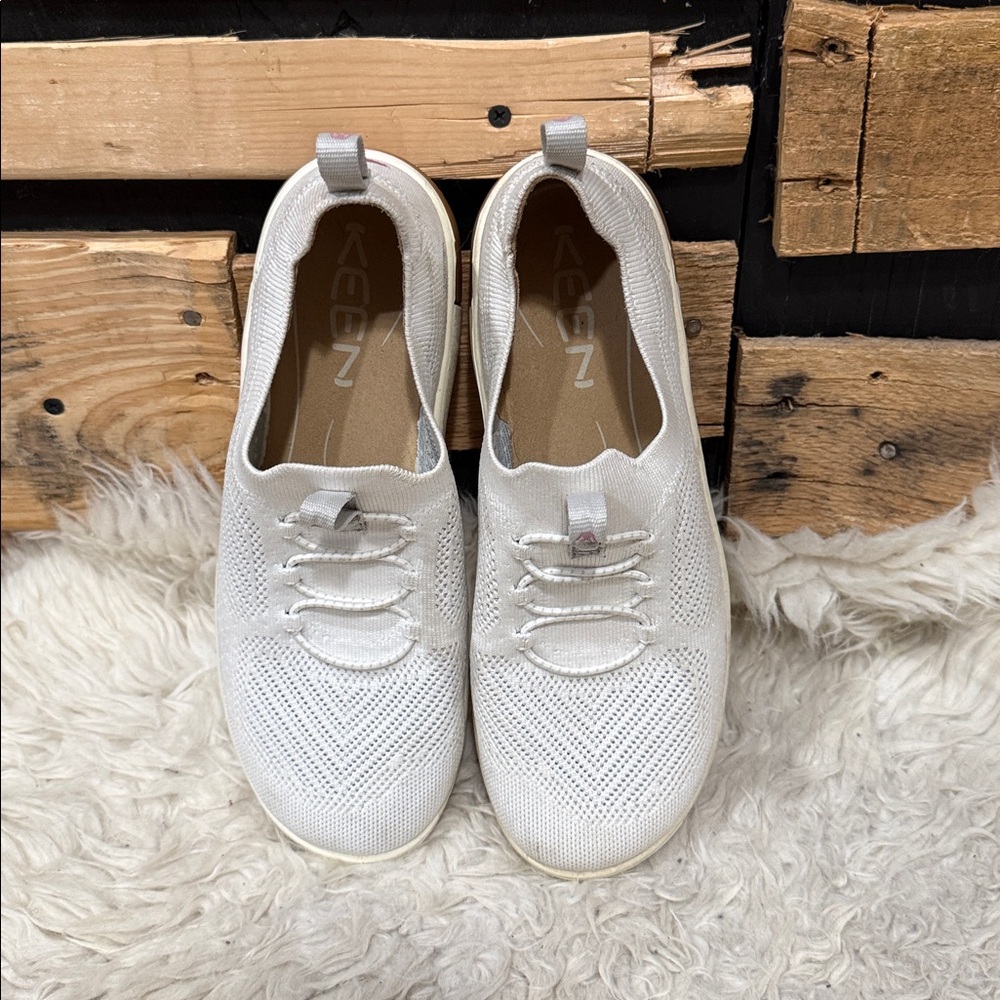 Keen KNX Knit Lace Sneaker (Women) - Star
White/Moonlite Mauve Size 9